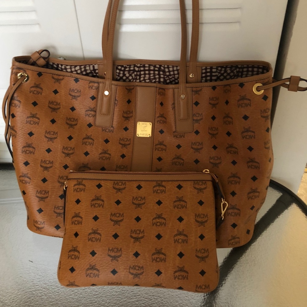 Mcm large Liz tote